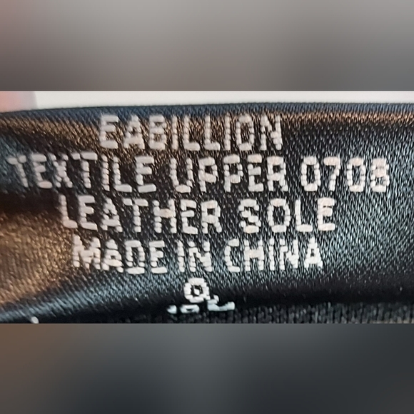 Enzo Angiolini Billion Black Fabric Tall Boots Size 10M NWOB - Picture 8 of 10